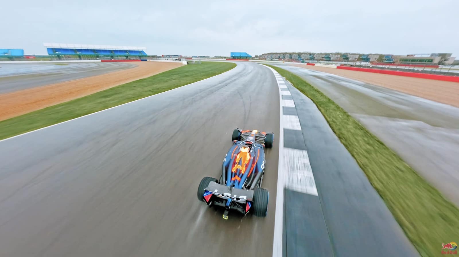 Gallery photograph from the Red Bull Racing high-speed aerial filming project.