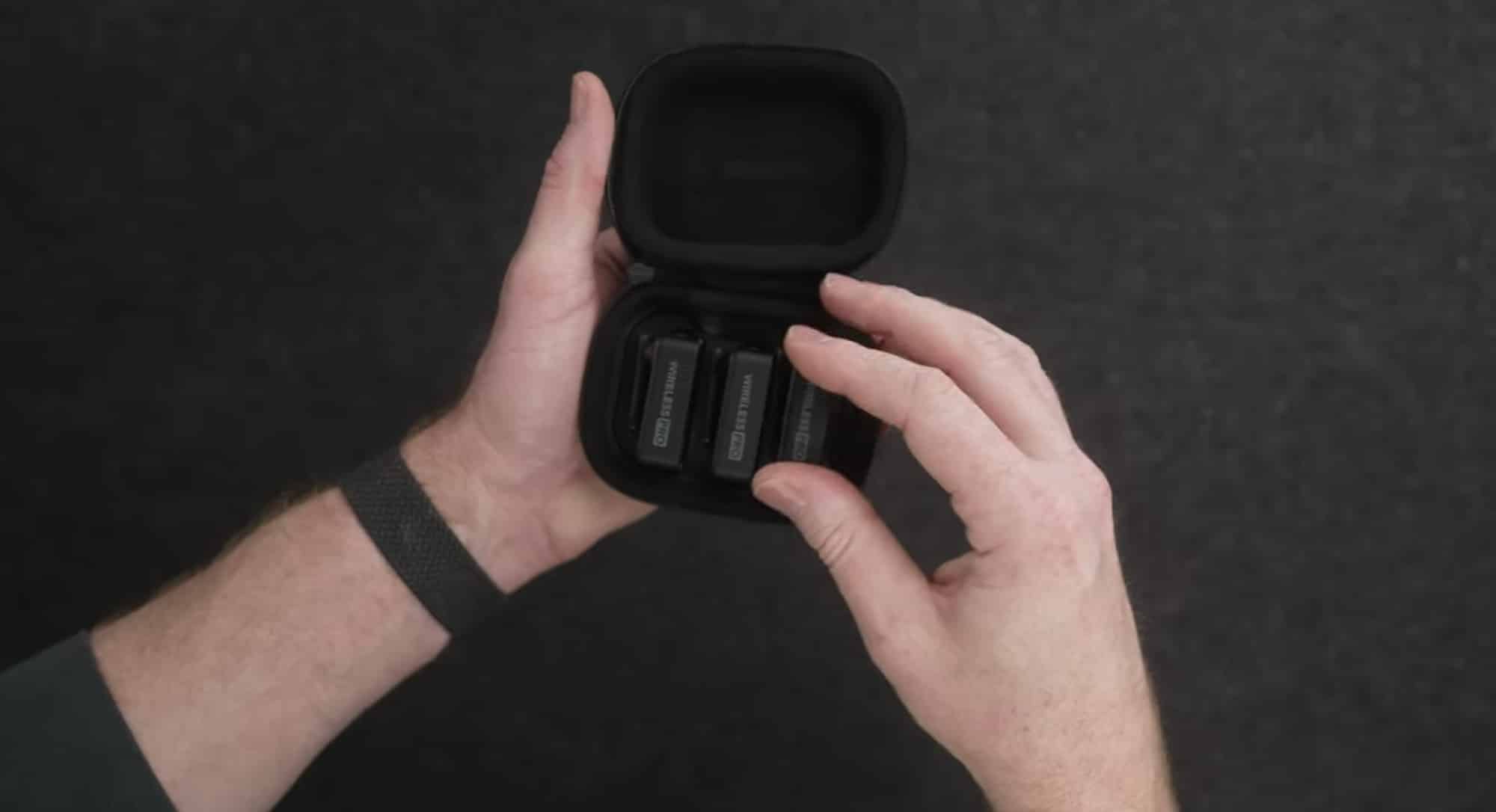 Accessories bundled into the $400 Rode Wireless Pro kit.