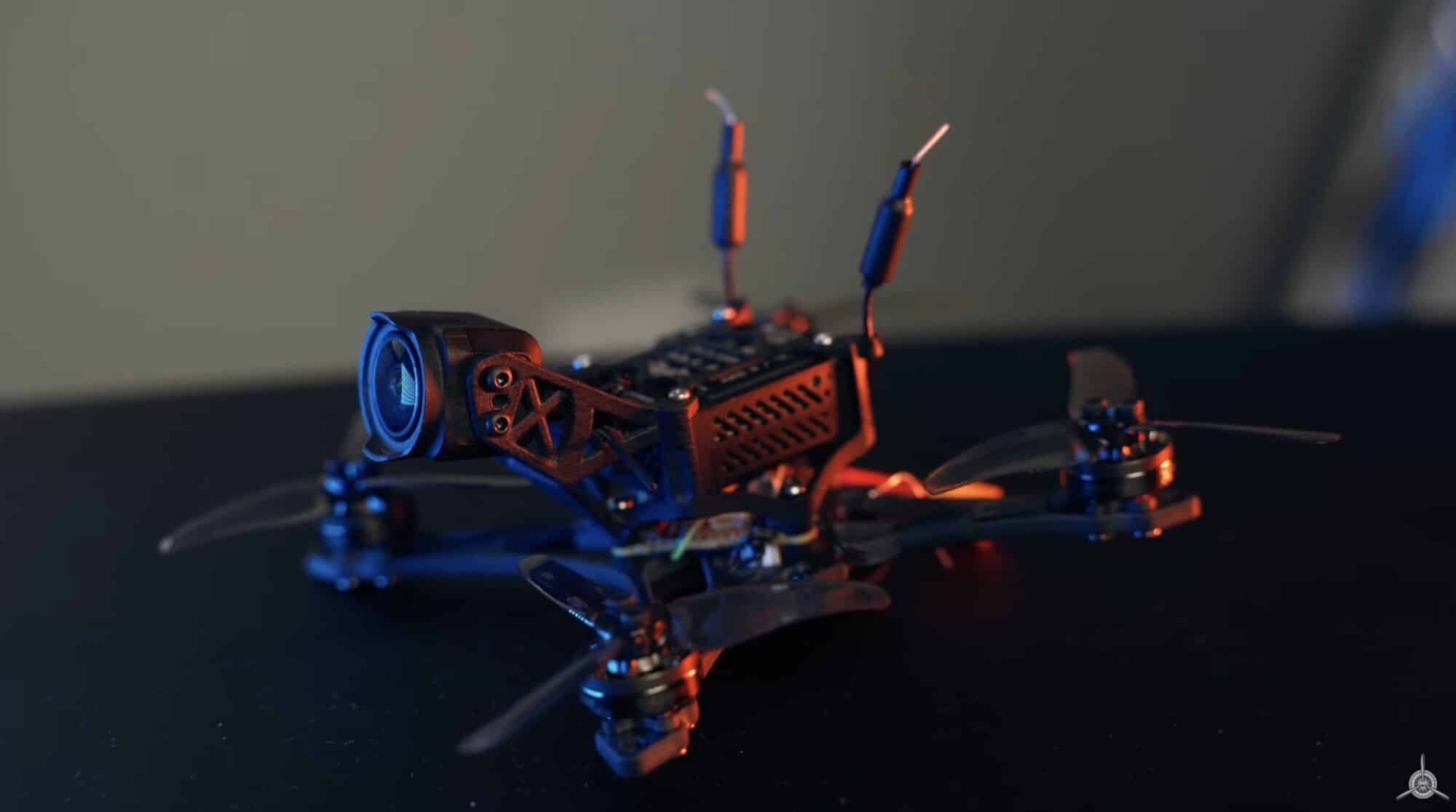 NewBeeDrone SavageBee HD, an 84-gram toothpick built around the DJI O3 Air Unit.