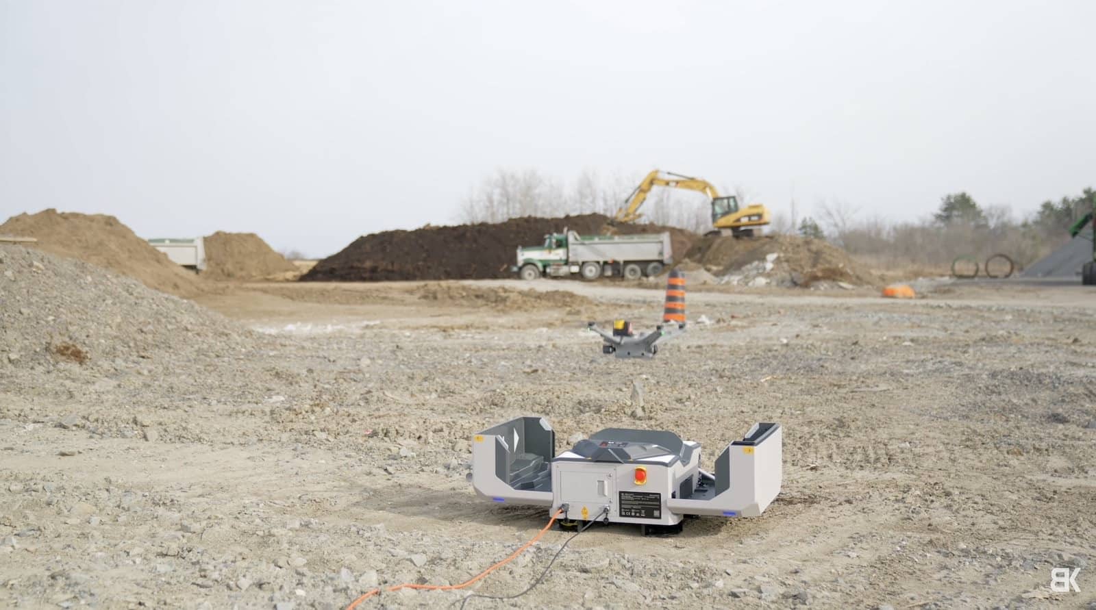 Matrice 3D and Dock 2 shown with the discussion of beyond visual line of sight rules.