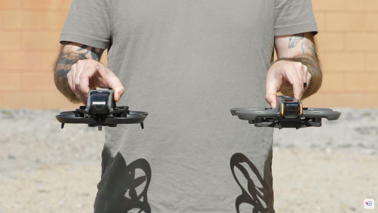 DJI Avata 2 airframe shown during the design and build segment.