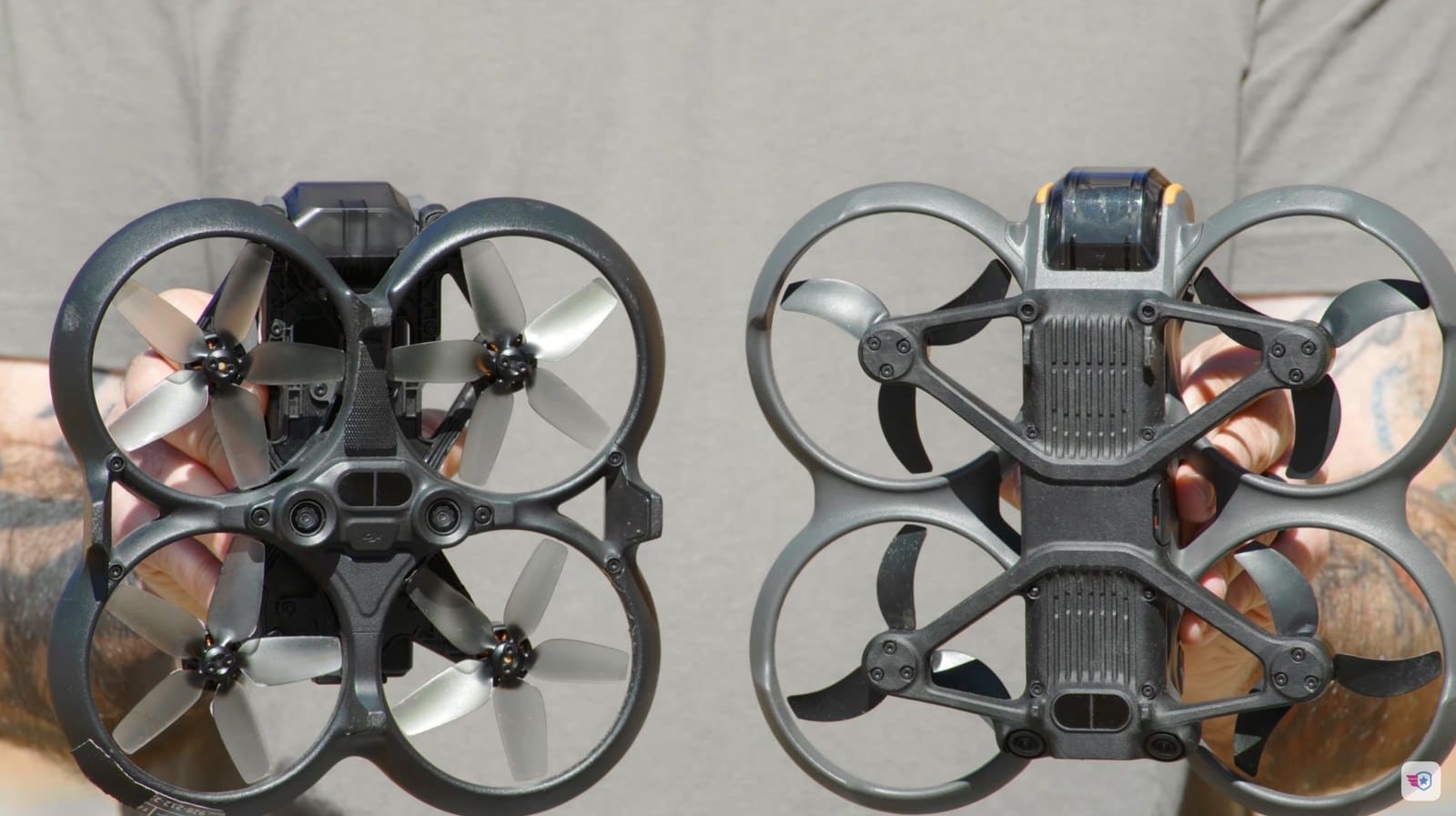 DJI Avata 2 hardware shown alongside the design discussion.