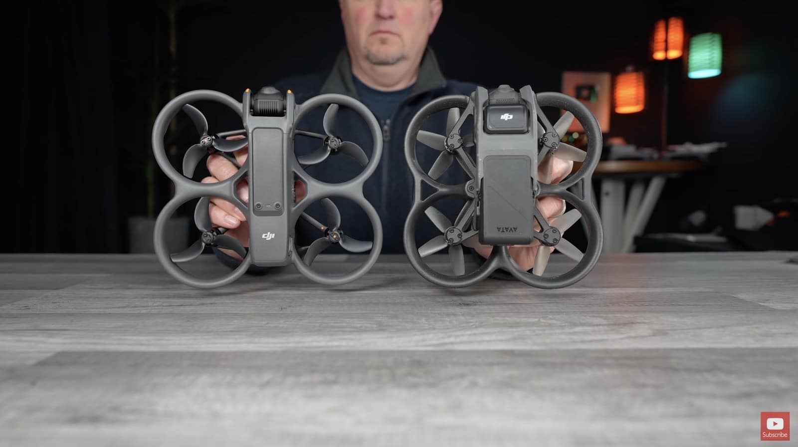 The redesigned DJI RC Motion 3, far smaller than the previous motion controller.