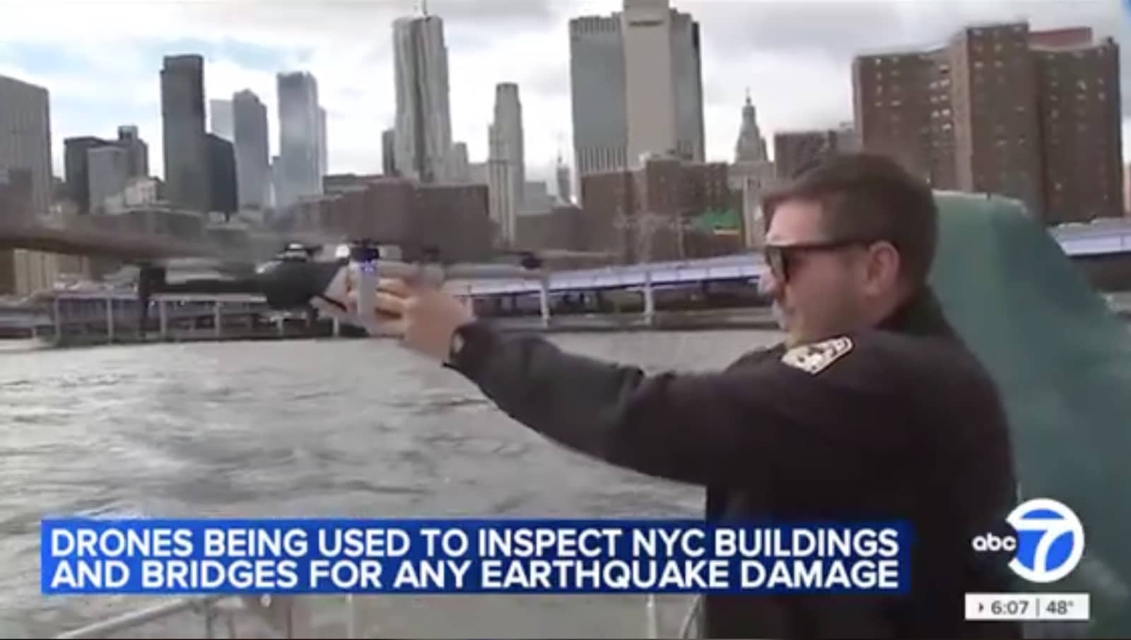 Drones Assist in Post-Earthquake Inspection Efforts