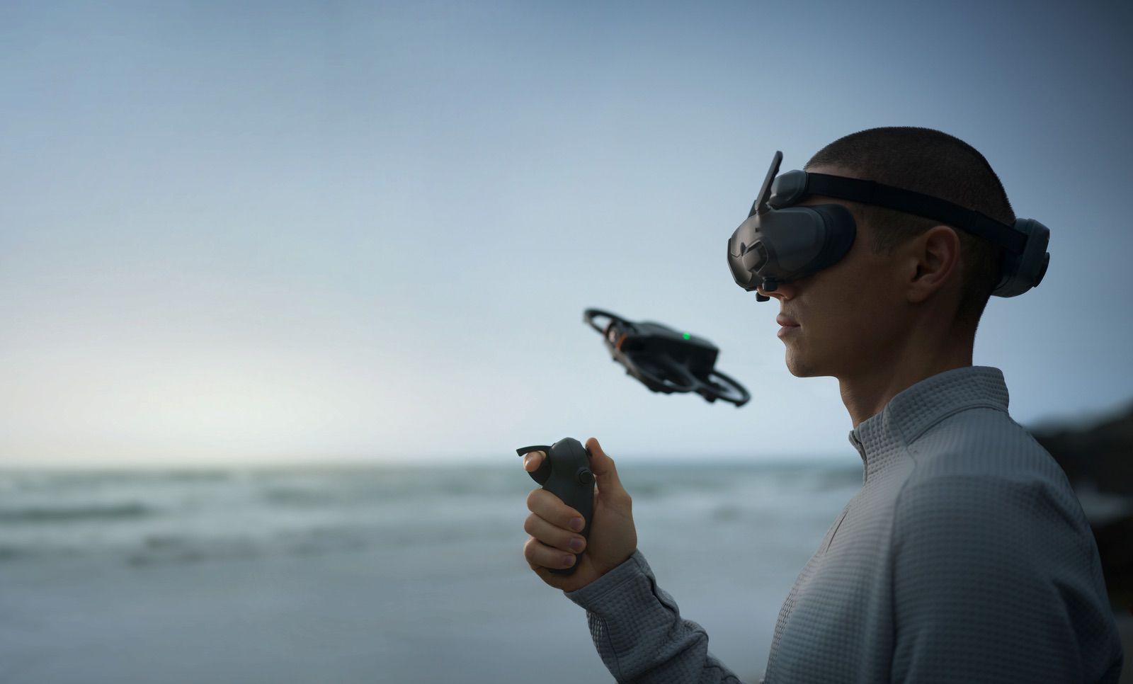 Third immersive experience image DJI released with the Avata 2 announcement.