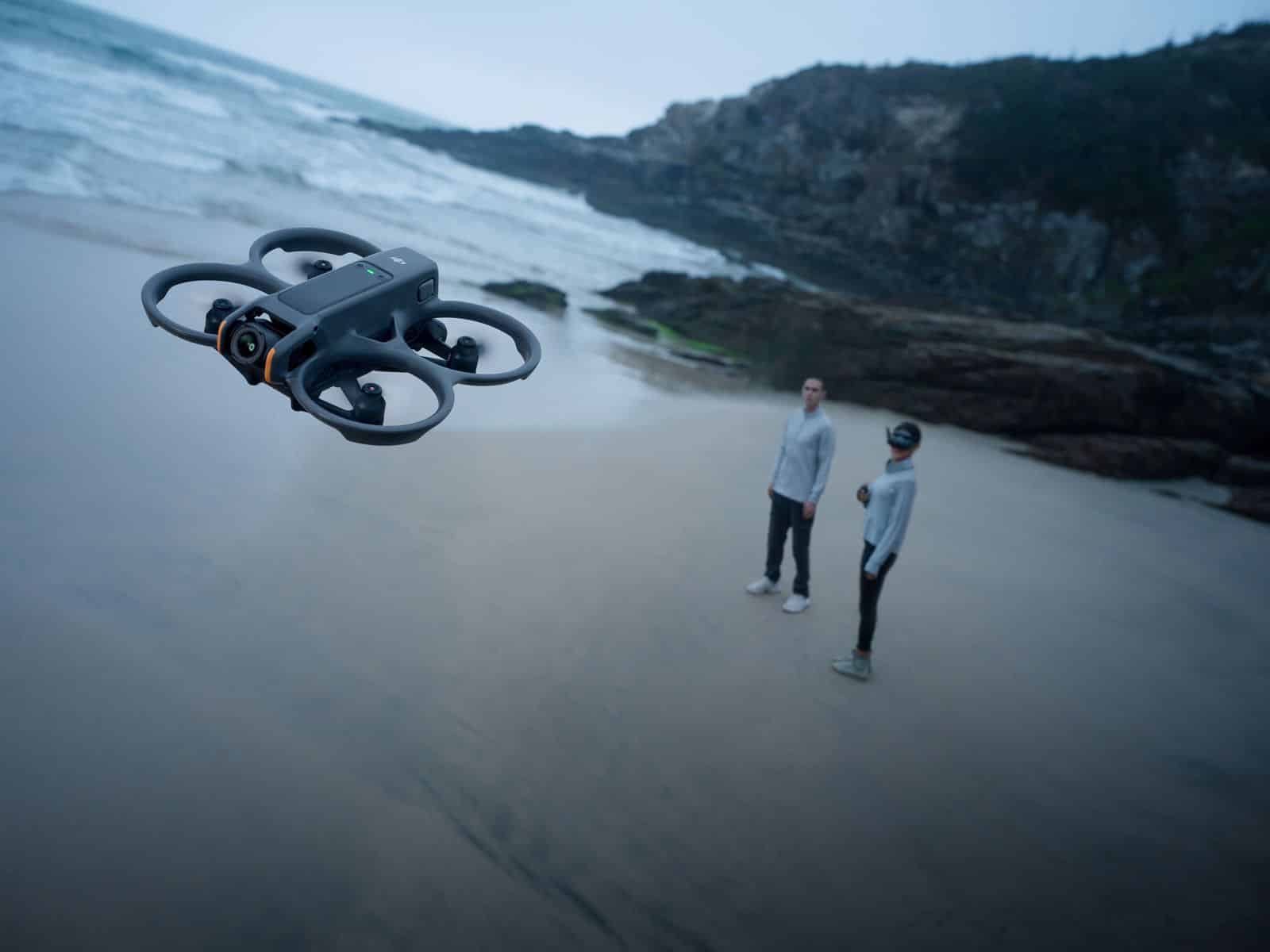 DJI O4 video transmission on the Avata 2, rated to 8 miles (13 kilometers).