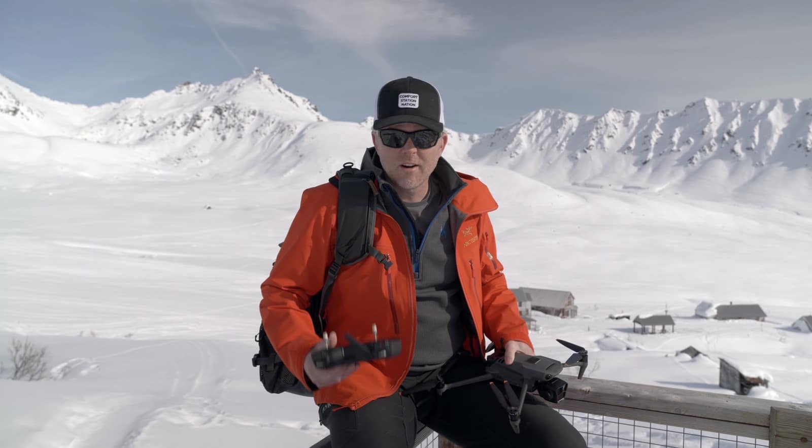 Aerial frame closing out Jake Sloan's rundown of essential drone moves.