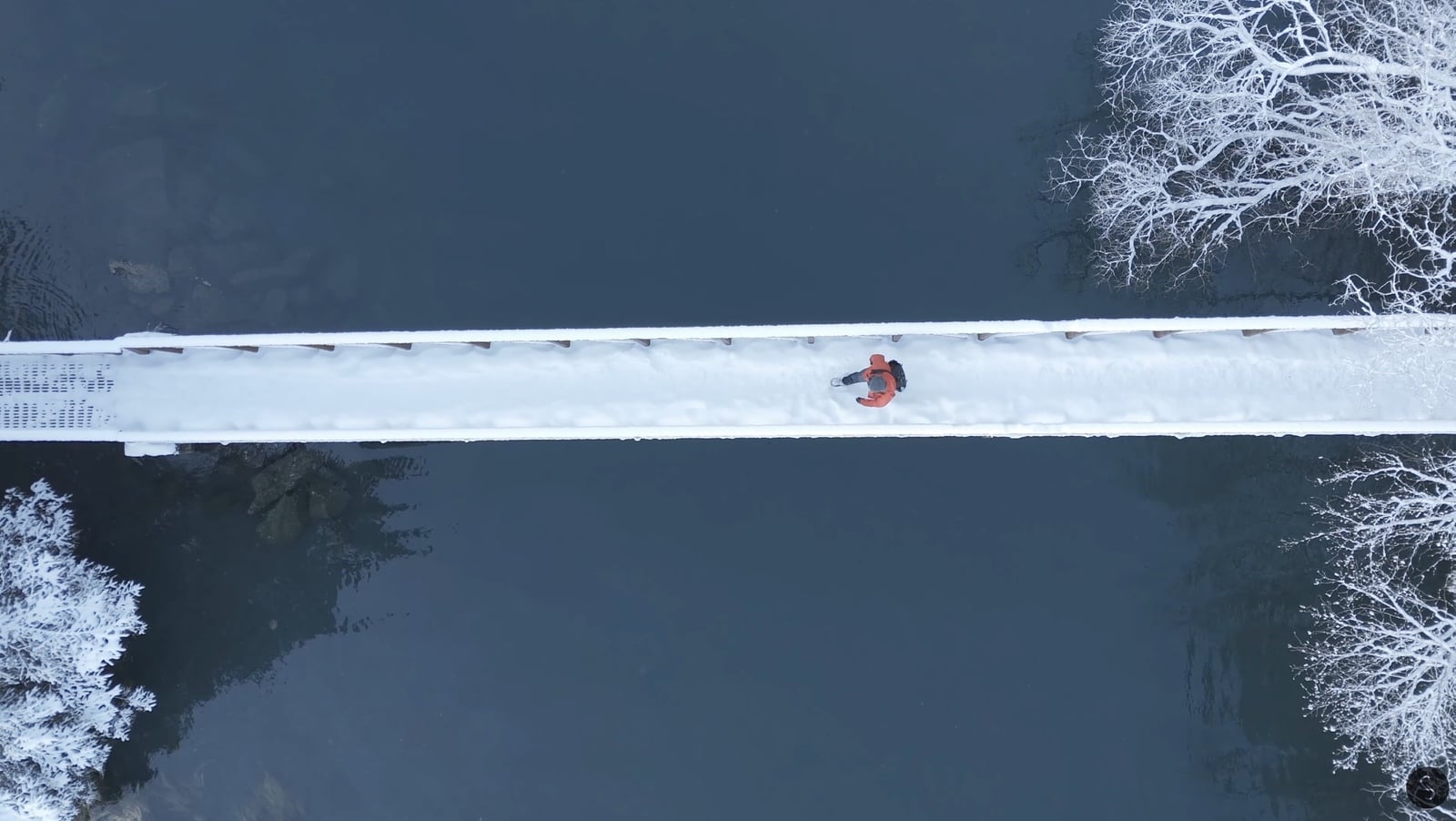 An odd angle only a drone can reach, opening the unusual-shots section.
