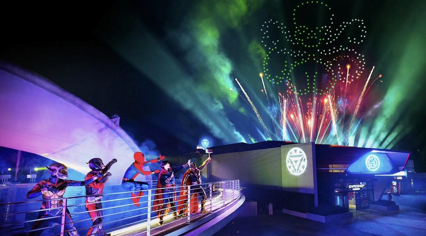 Marvel-themed food and merchandise from Hong Kong Disneyland's Season of the Super Heroes.