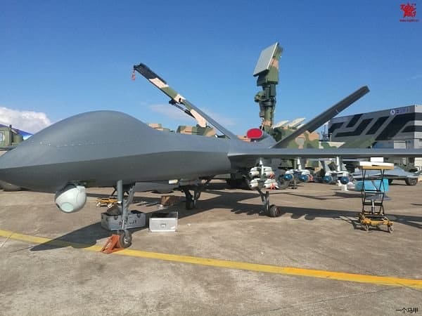 Chinese-built CH-5 Rainbow armed drone of the type acquired by Iraq.