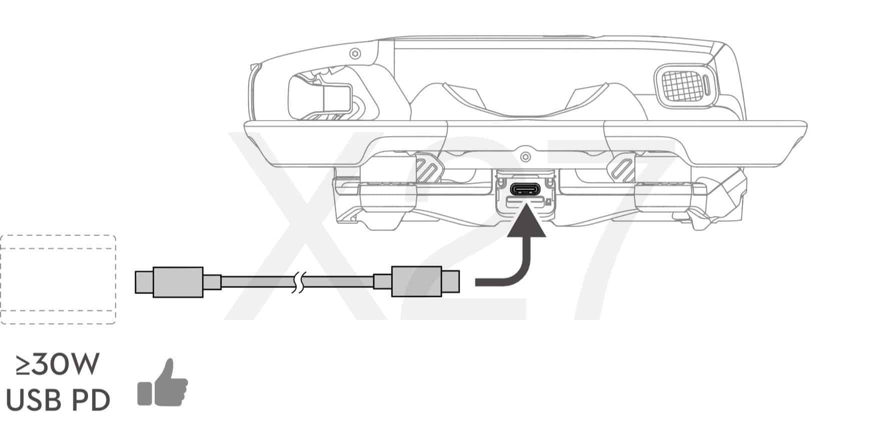 DJI Avata 2 seen in another of the leaked photos.