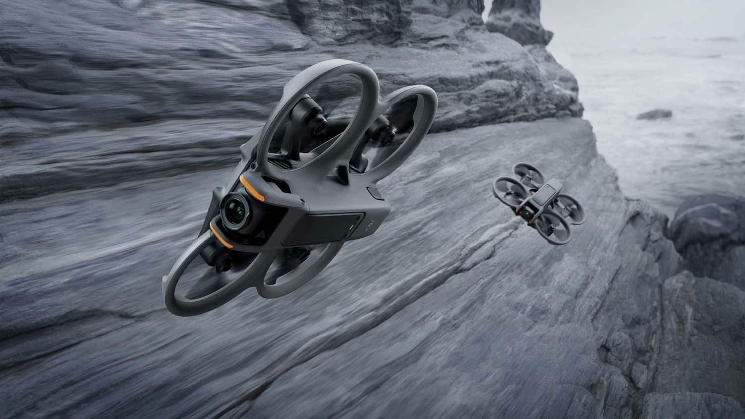Pre-release gallery photo of the DJI Avata 2 FPV drone.
