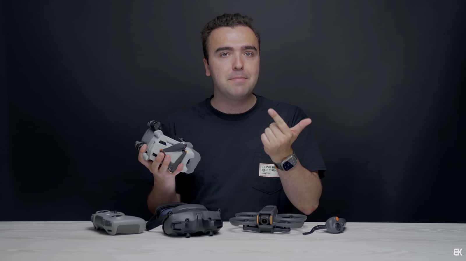 The DJI Goggles 3, compatible with every DJI drone running OcuSync 4 transmission.