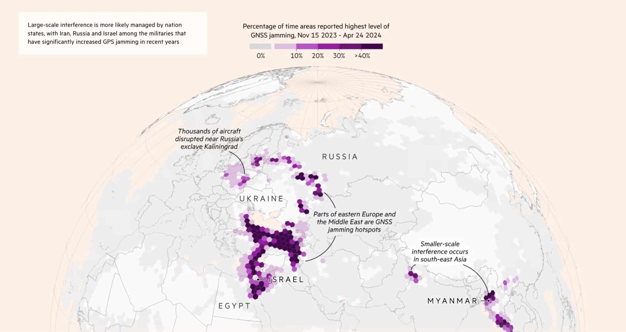 GPS Warfare: Disrupting Civilian Lives Across Continents