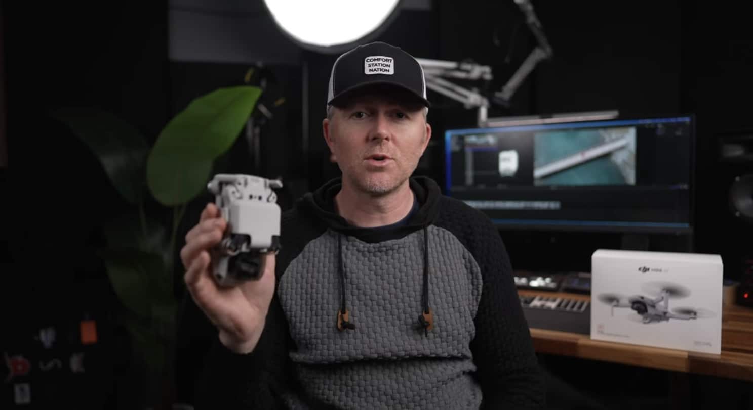 Footage softened in post to tame the Mini 4K in-camera sharpening.