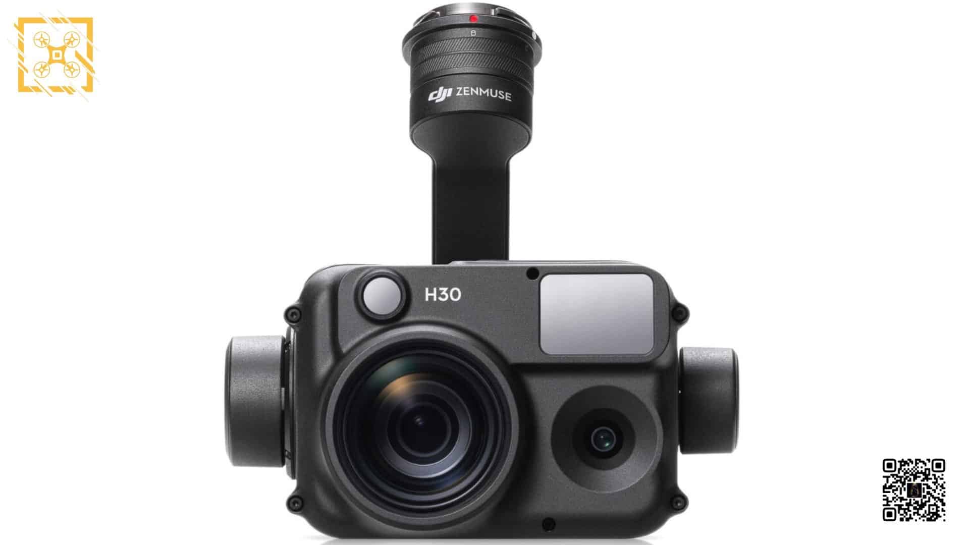 Leaked image of the DJI Zenmuse H30 payload with 34x optical zoom.