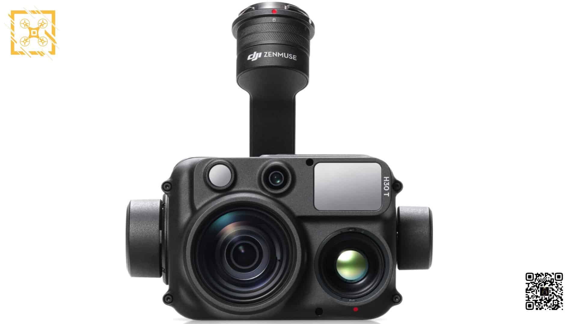 Leaked image of the thermal DJI Zenmuse H30T, rumored at 1280 by 1024 resolution.