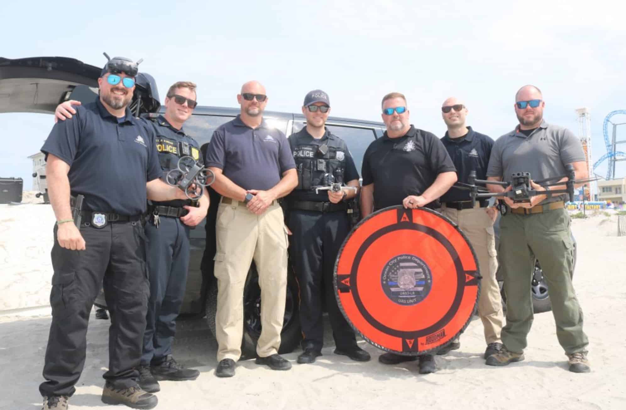 Ocean City Police in New Jersey uses DJI drones to keep people safe. How would they be impacted by a DJI Ban?