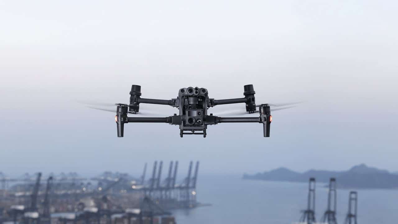 DJI Matrice 30 series enterprise drone with 4G enhanced transmission.