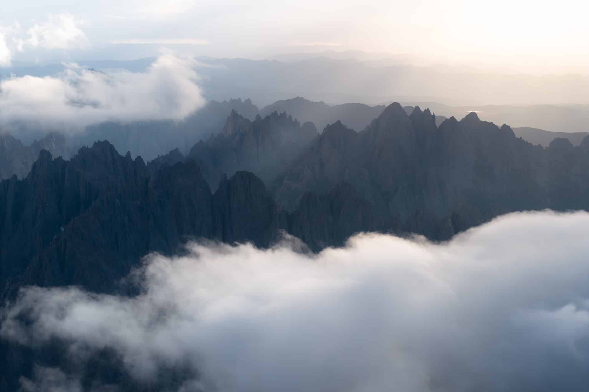 Shot on DJI Air 3S: Mountain Range