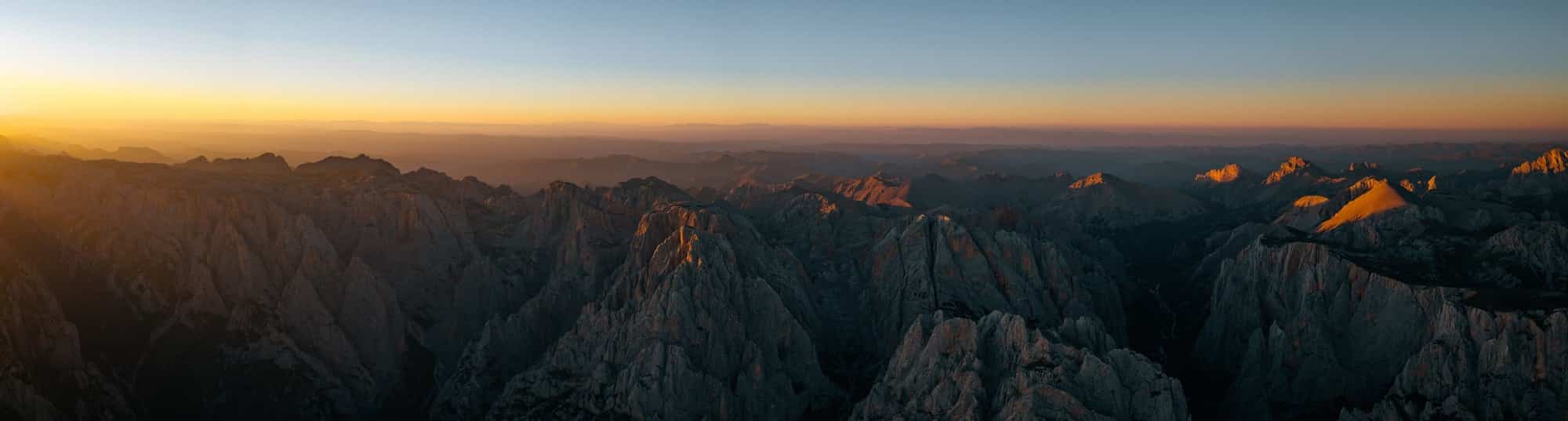 Shot on DJI Air 3S: free panorama