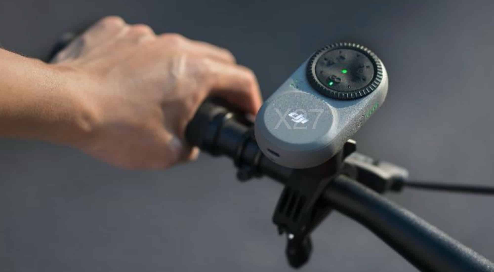 Leaked slide showing the DJI RC Track accessory built for high-speed subject tracking.