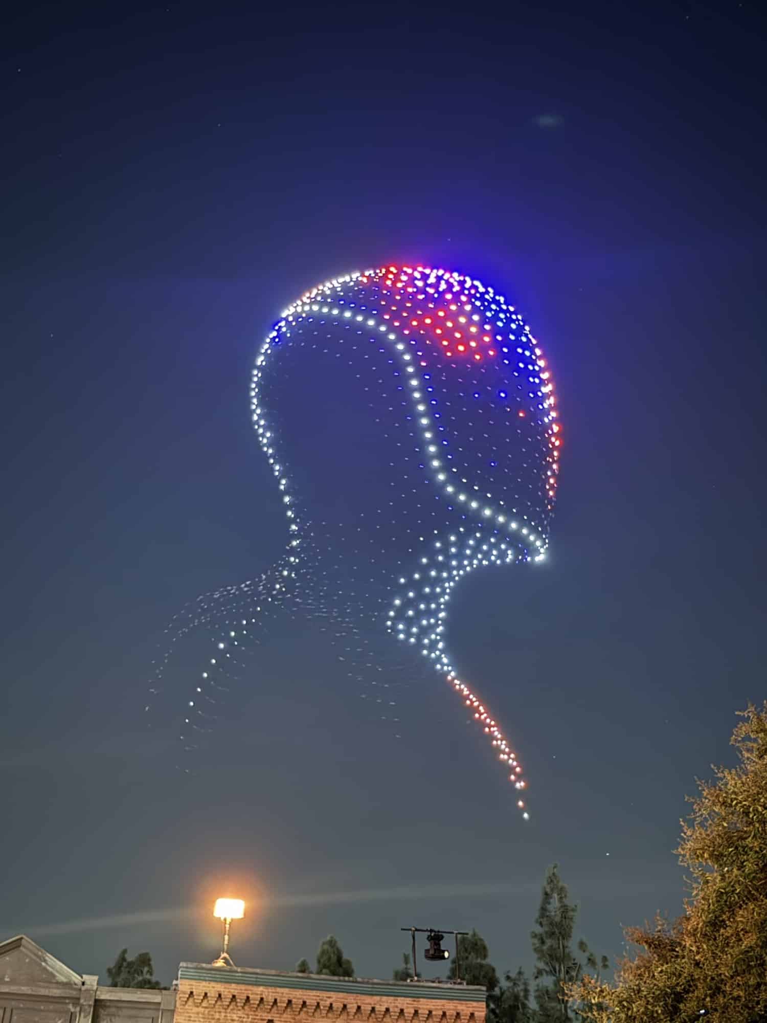 Tesla Wows Crowd with Spectacular Drone Show at "We, Robot" Event