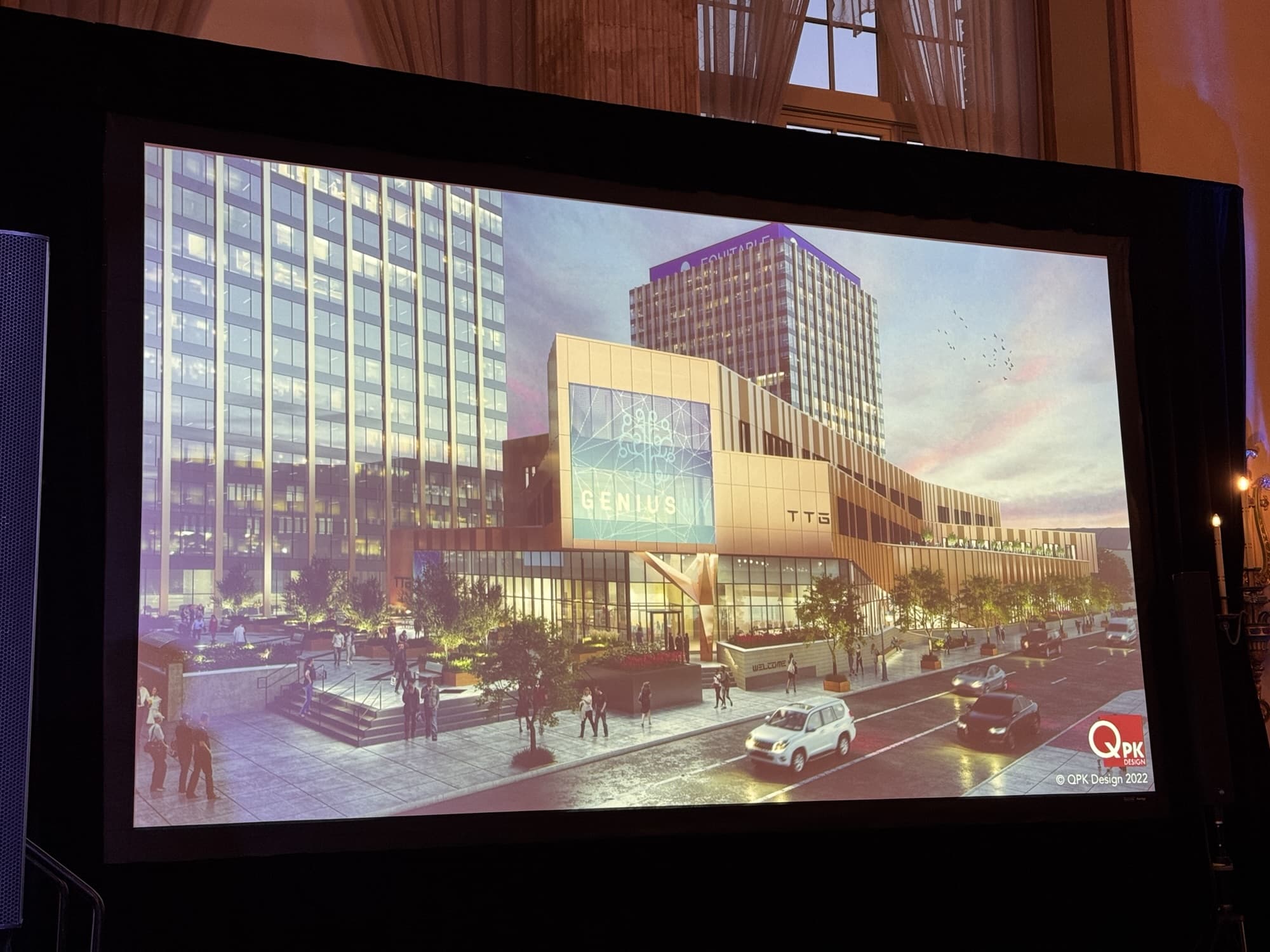 GENIUS NY staging at the Syracuse accelerator competition, now in its eighth year.
