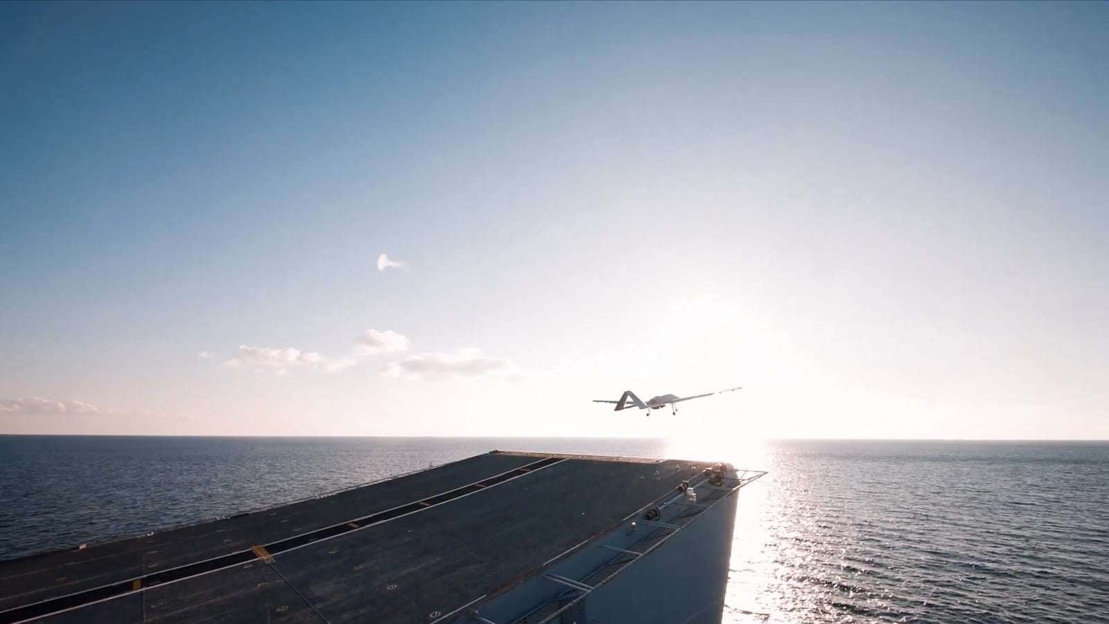 The Bayraktar TB3, a Baykar fixed-wing drone with a 46-foot (14-meter) wingspan.