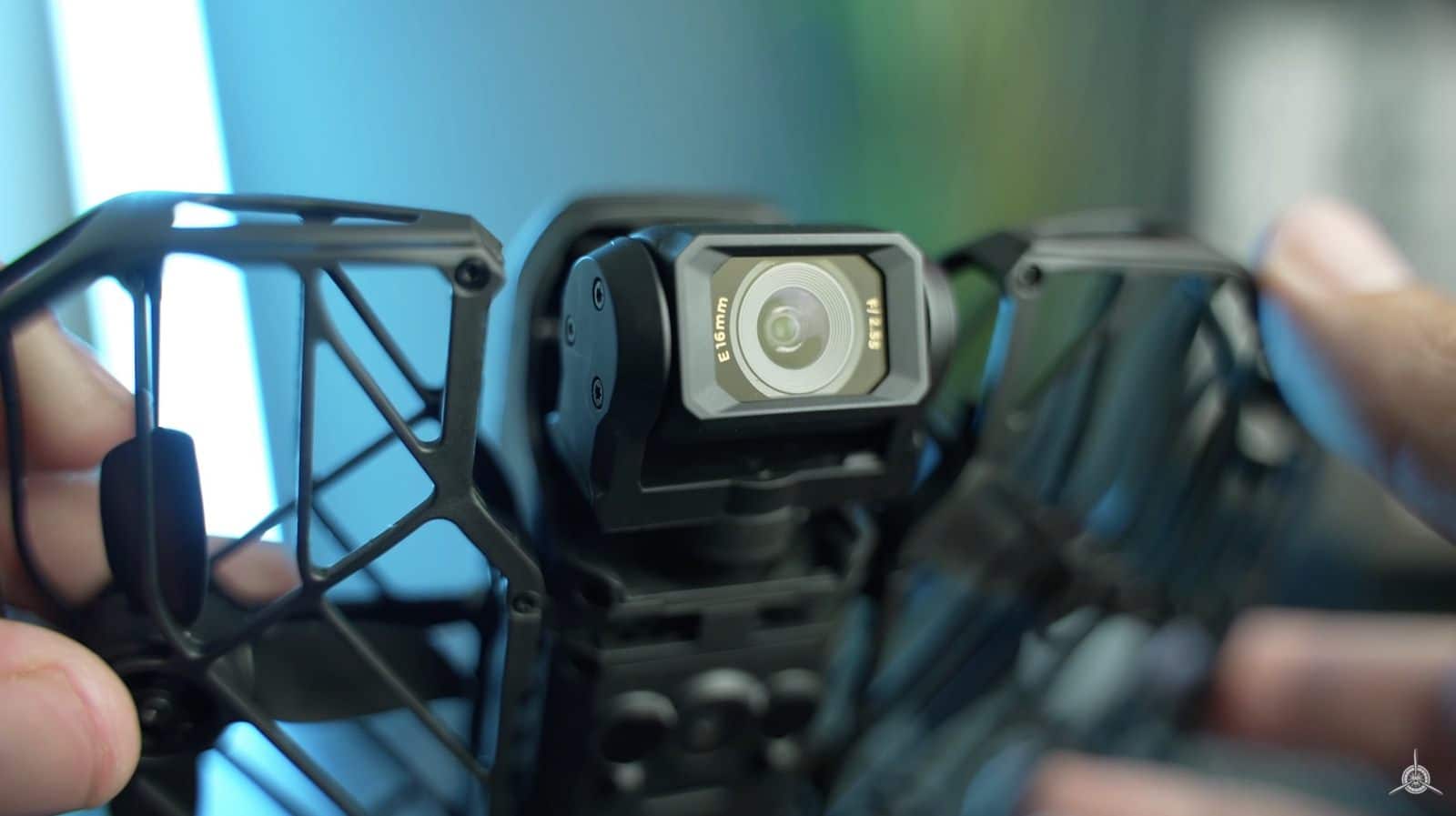 The unfolded X1 ProMax, which weighs 6.8 ounces (192.5 grams) and records 8K video.