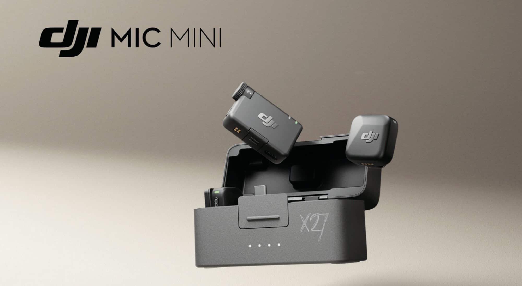 DJI Mic Mini Leaked: Compact Wireless Microphone System Coming Soon