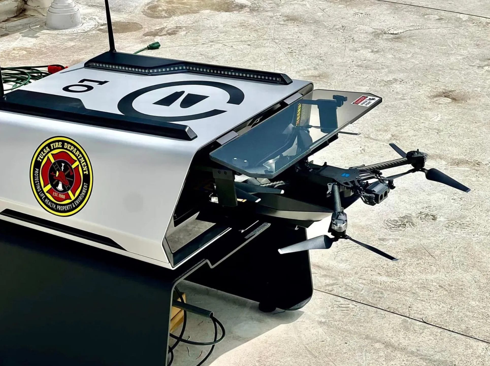 Tulsa Fire Department Makes History with Largest-Ever Skydio Drone Response to Chemical Fire