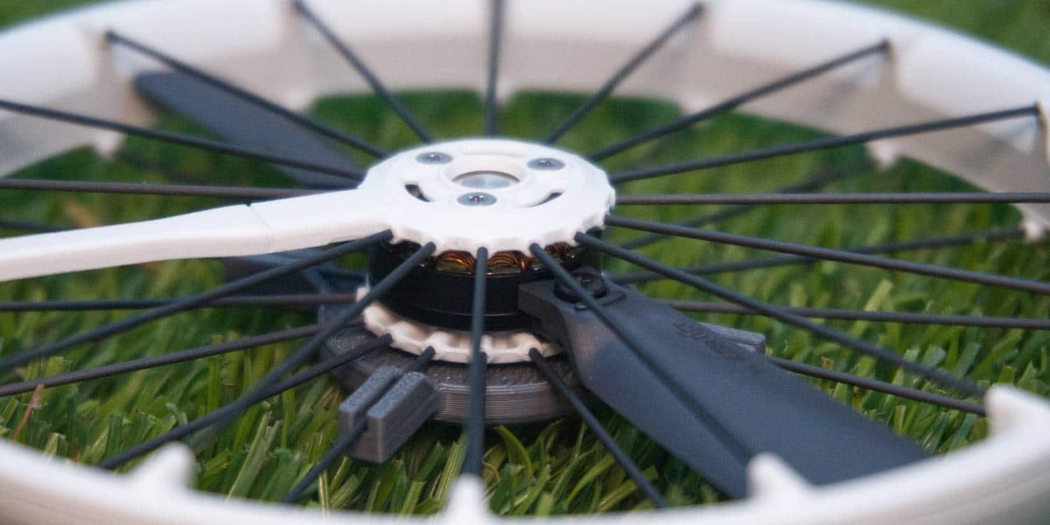 DJI Flip motor close up