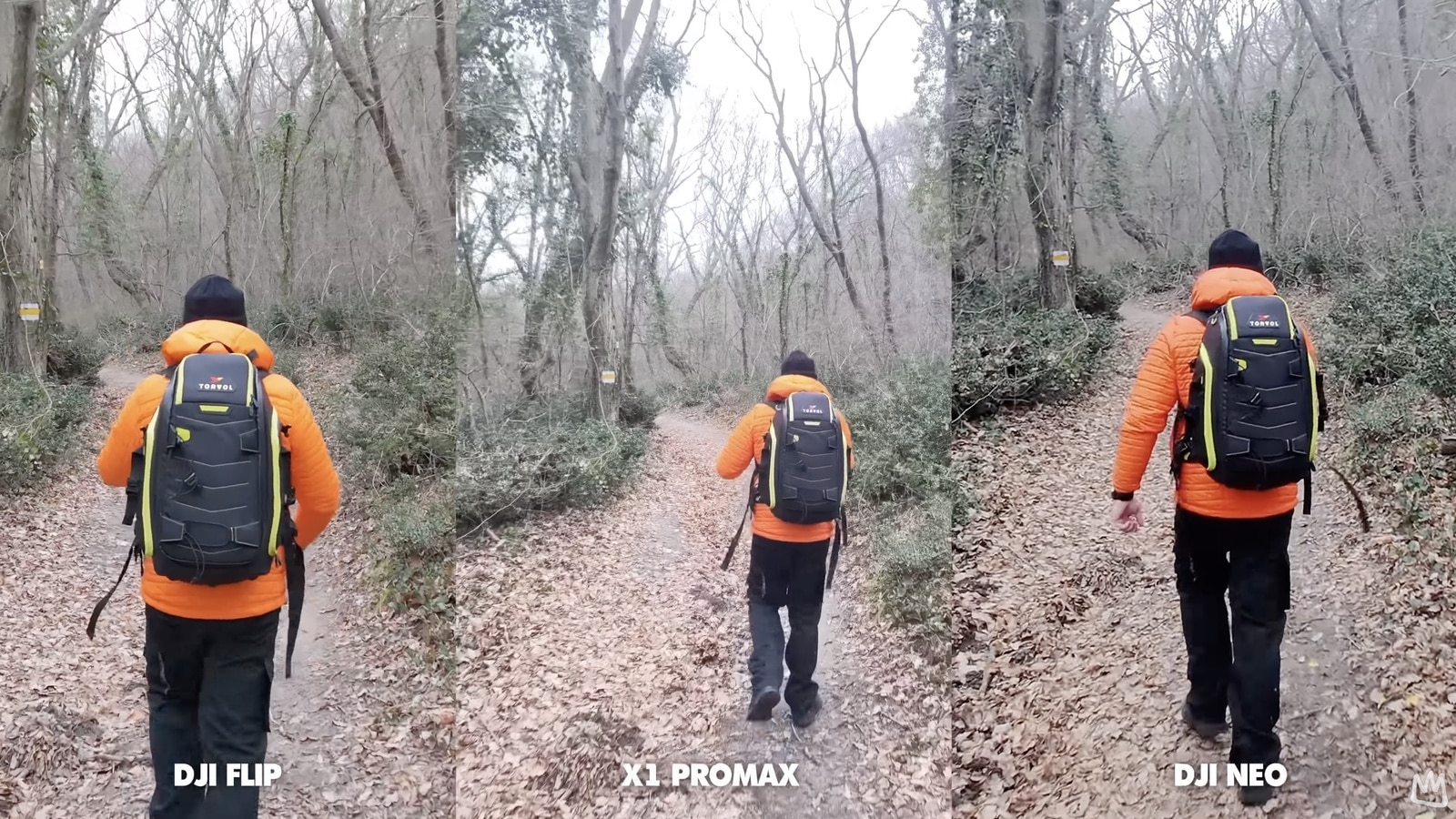 DJI Flip vs Neo vs HoverAir X1 ProMax Tracking Test - CARNAGE!