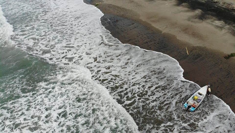 Beach composition with the Mavic Air