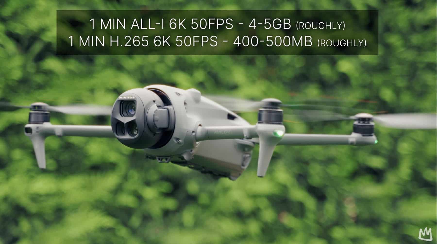 D-Log footage from the Mavic 4 Pro graded with a custom LUT.