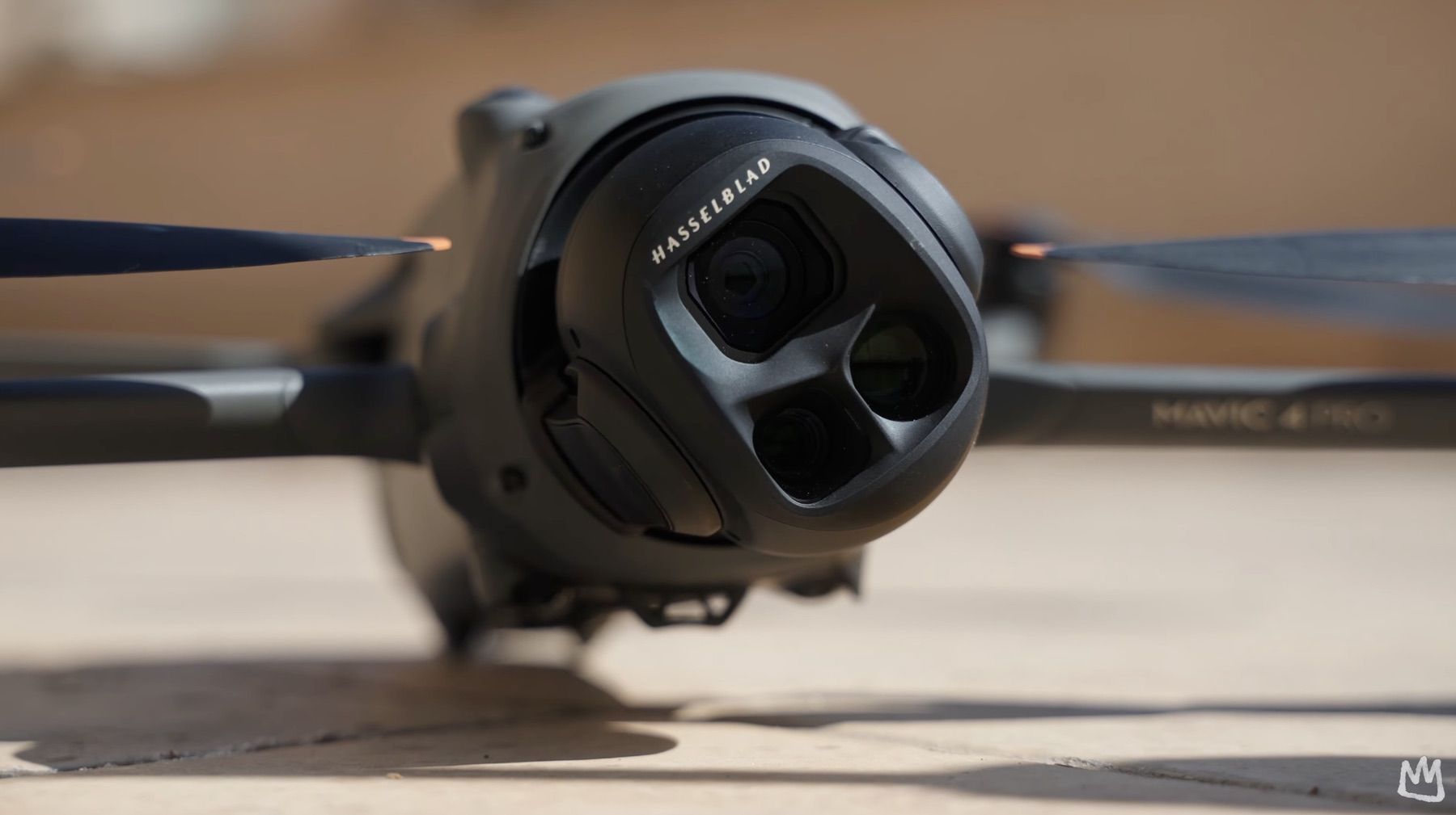 The gimbal angle readout on the RC Pro 2 as the Infinity Gimbal rotates on the roll axis.