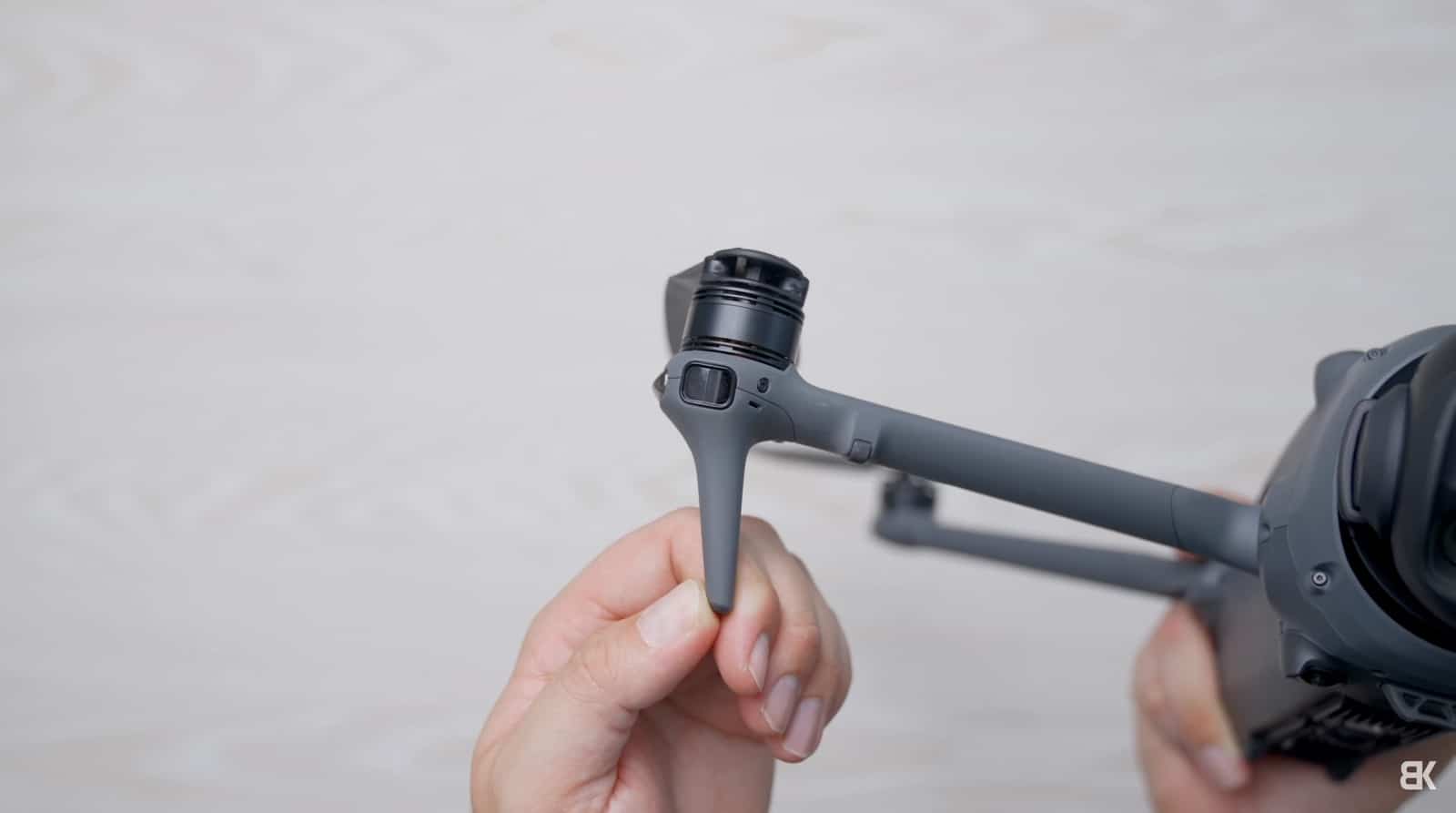 Aerial frame from the Mavic 4 Pro camera showing its color and dynamic range.