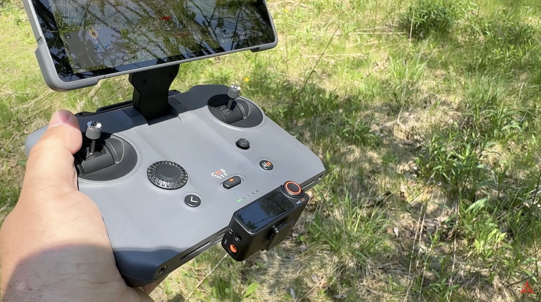 Mavic 4 Pro shoulder bag and the redesigned snap-on gimbal guard.