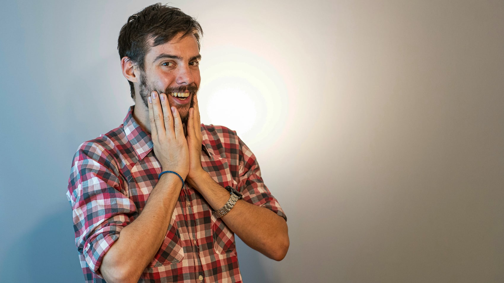 happy man