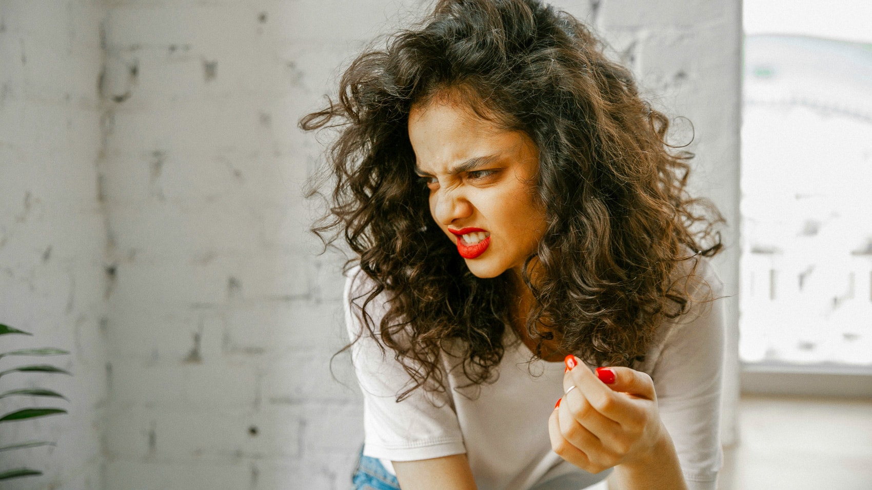 angry woman