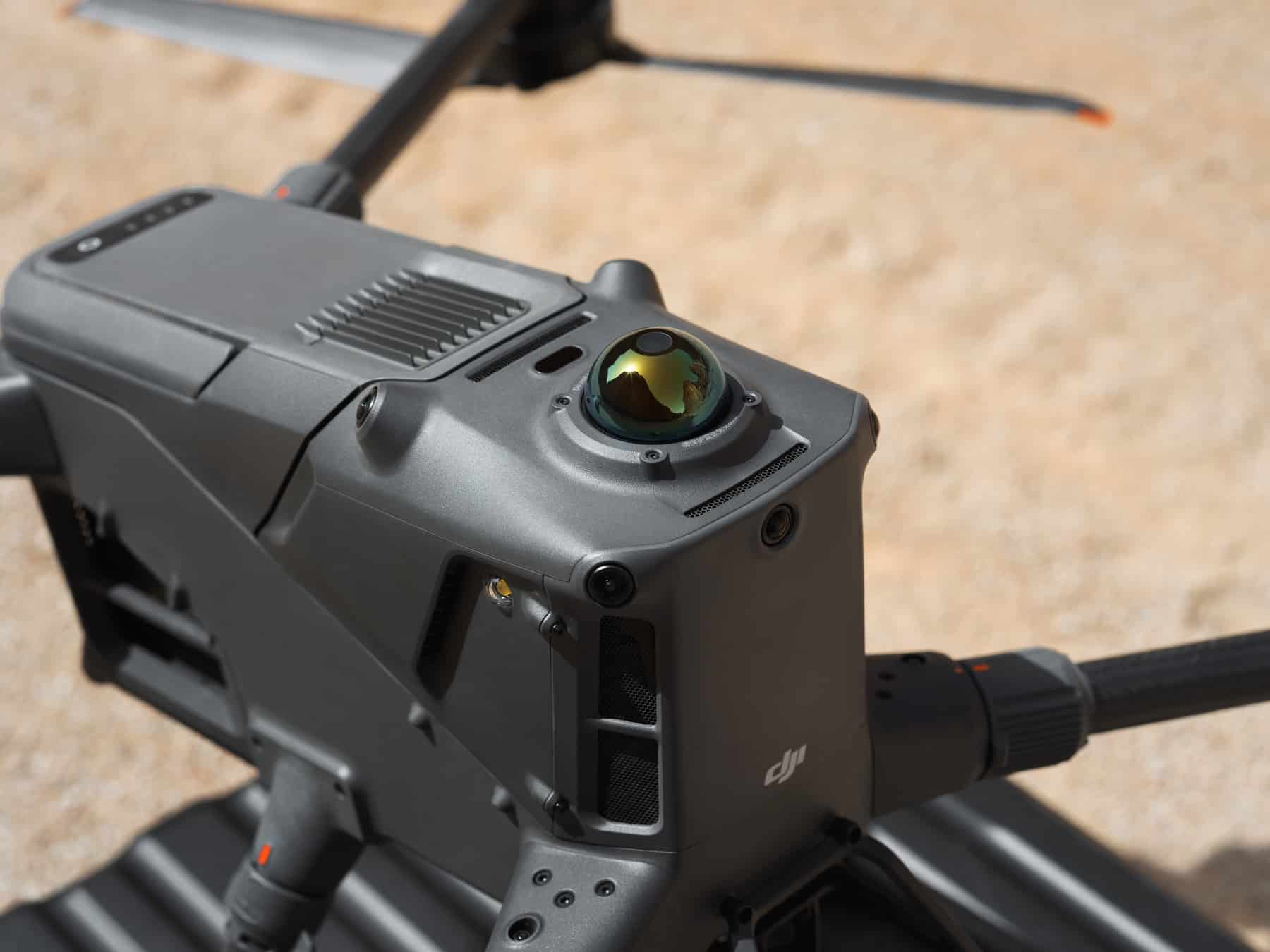 DJI Matrice 400 in flight during a long-endurance enterprise mission.