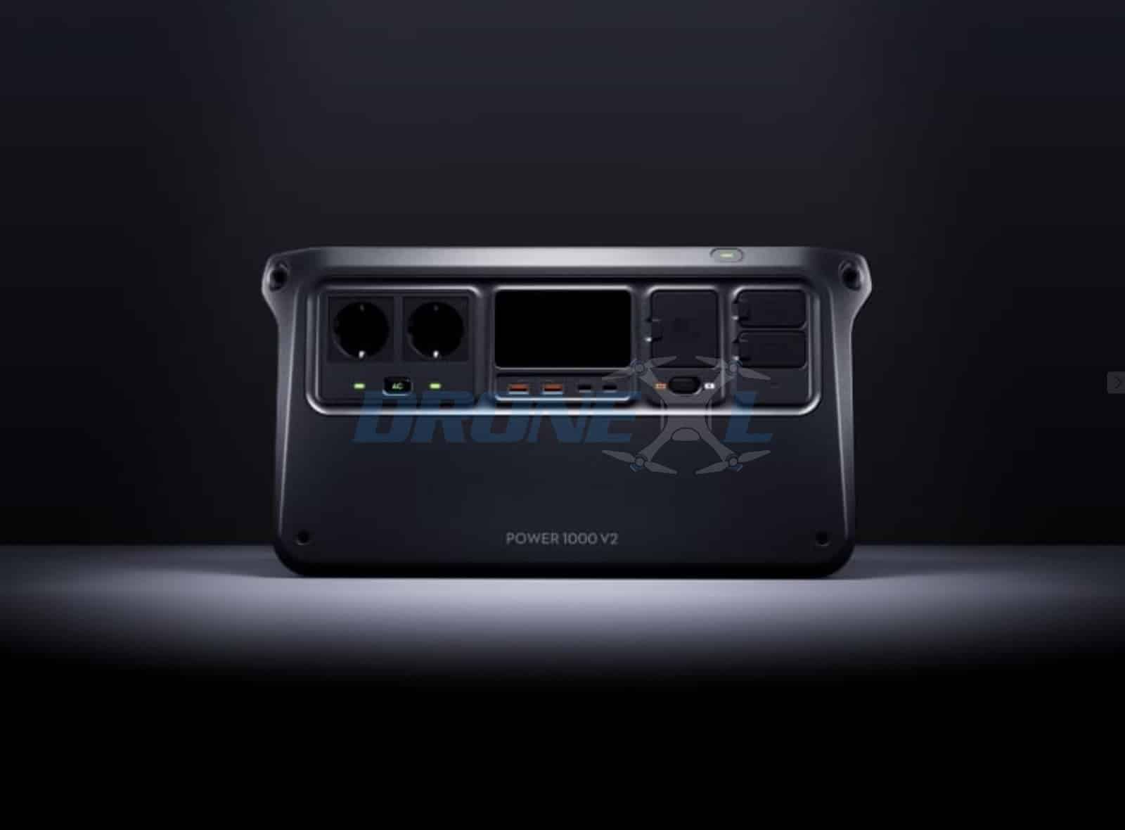Leaked render of the Power 1000 V2 with two European sockets on its face.