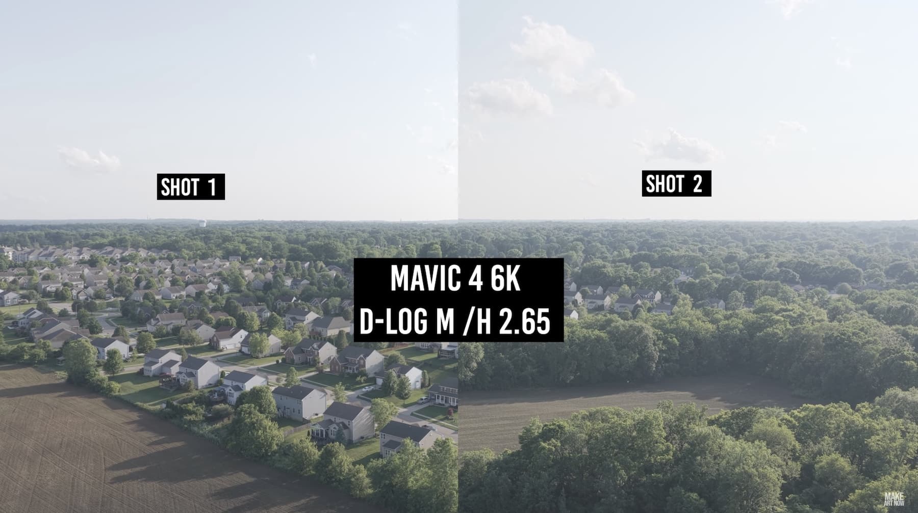 The DJI Mavic 4 Pro, whose three cameras all use Dual Gain ISO Fusion.