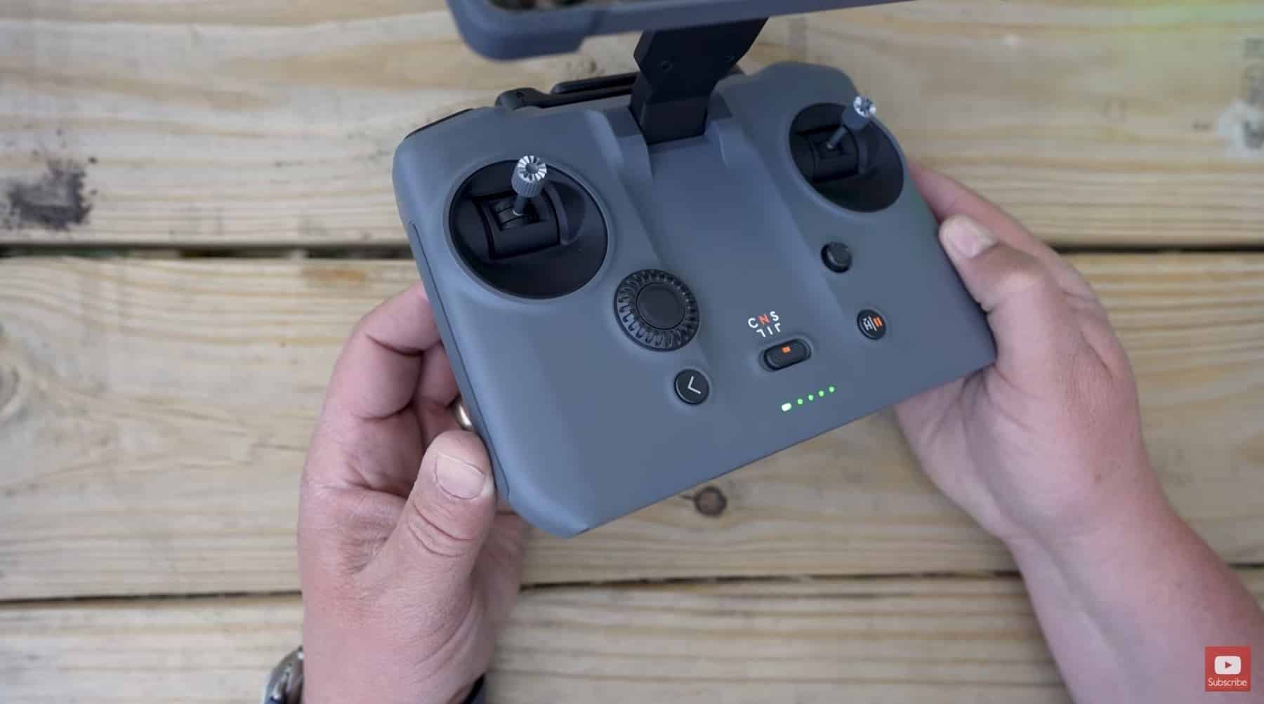 RC Pro 2 screen rotated into vertical mode for portrait video.