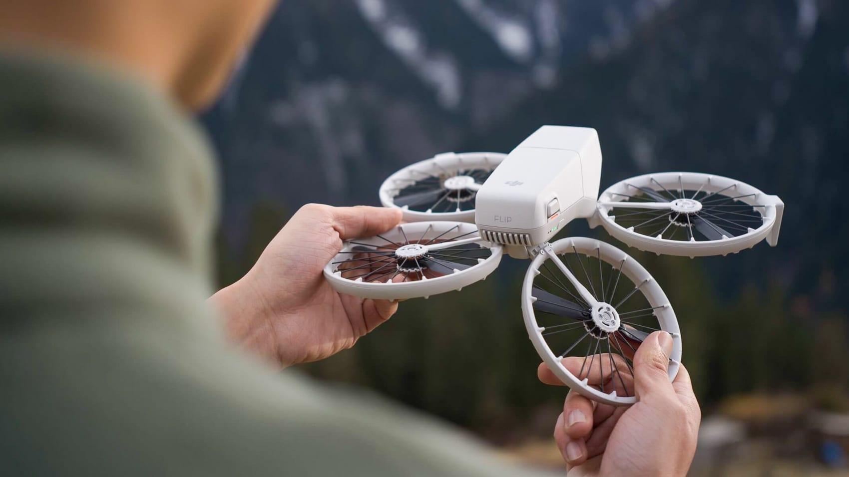 dji flip drone
