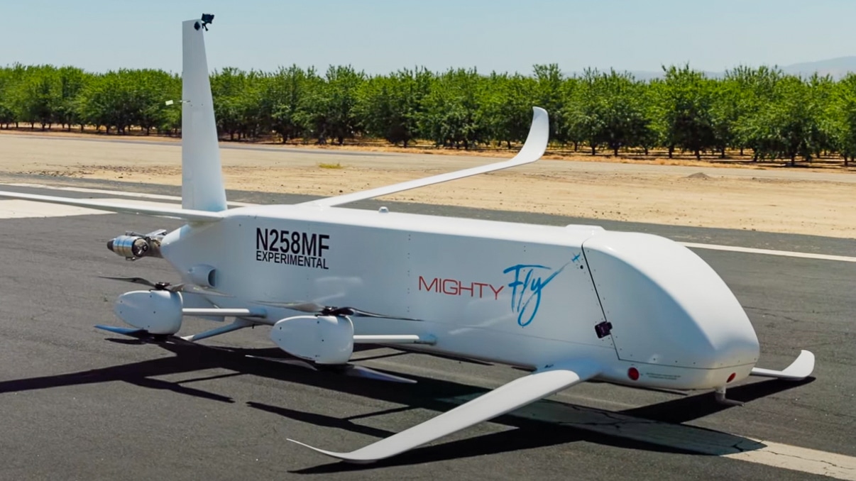 mightyfly uav uas drone cargo drones usa