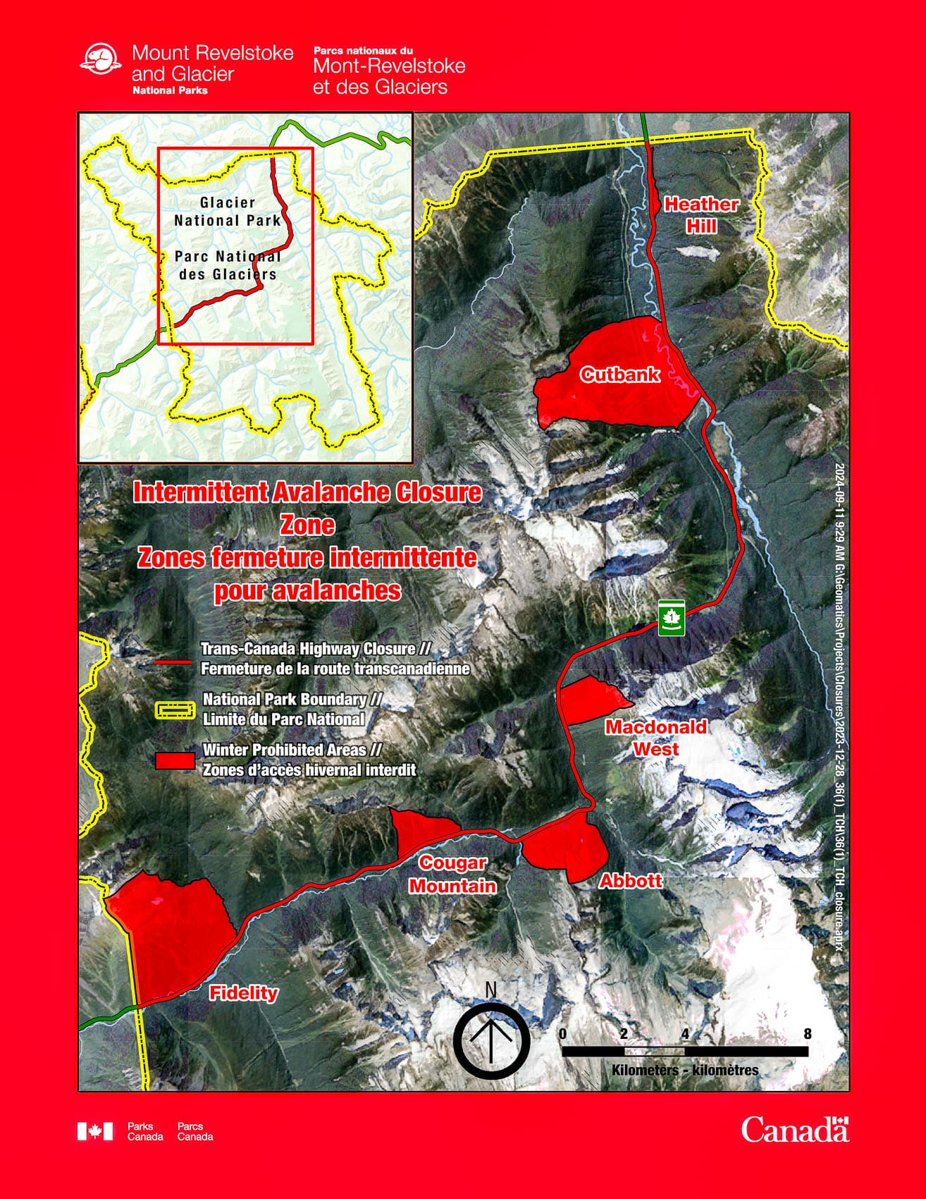 canada drone drones avalanche bomb