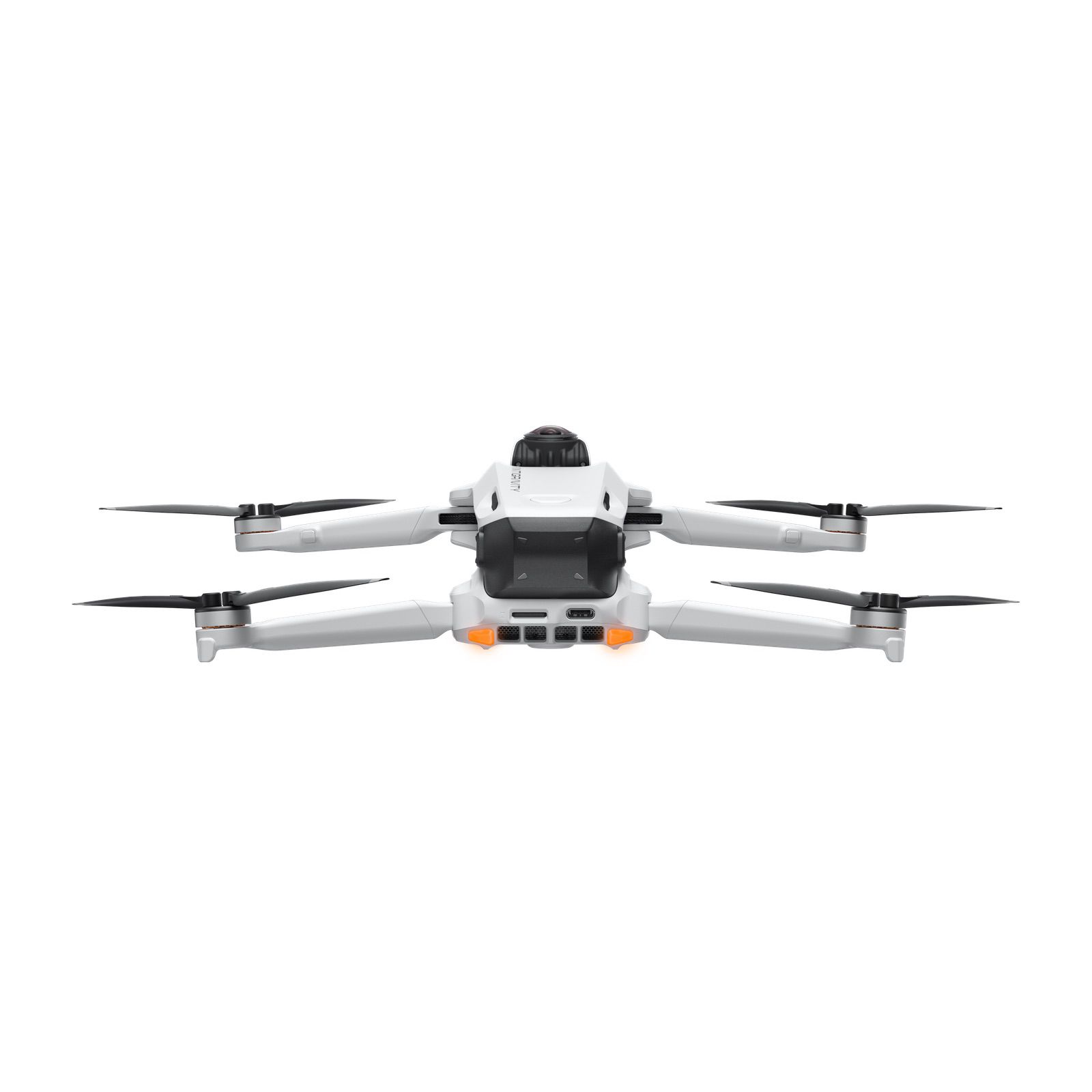 Front-on view of the A1 showing the black camera module on its top.