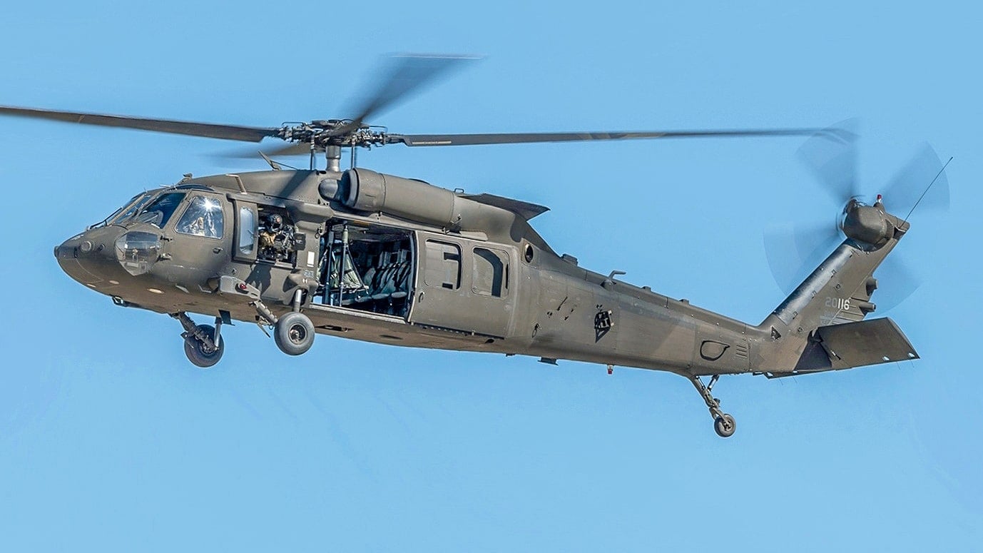 Black Hawks Get Drone - Launching Superpowers helicopter